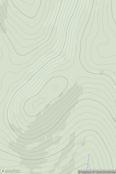 Thumbnail image for Geal-charn Beag [Glen Albyn and the Monadh Liath] [NH828114] showing contour plot for surrounding peak